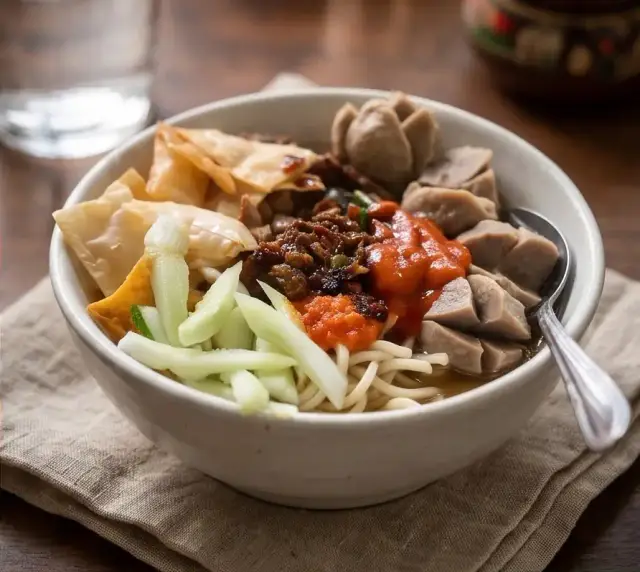Mie Ayam Bakso Spesial Khas Giras – Asli bikin Kenyang!